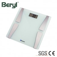 Professional Smart BMI Water Analyser Blue Tooth Body Fat Scale With APP